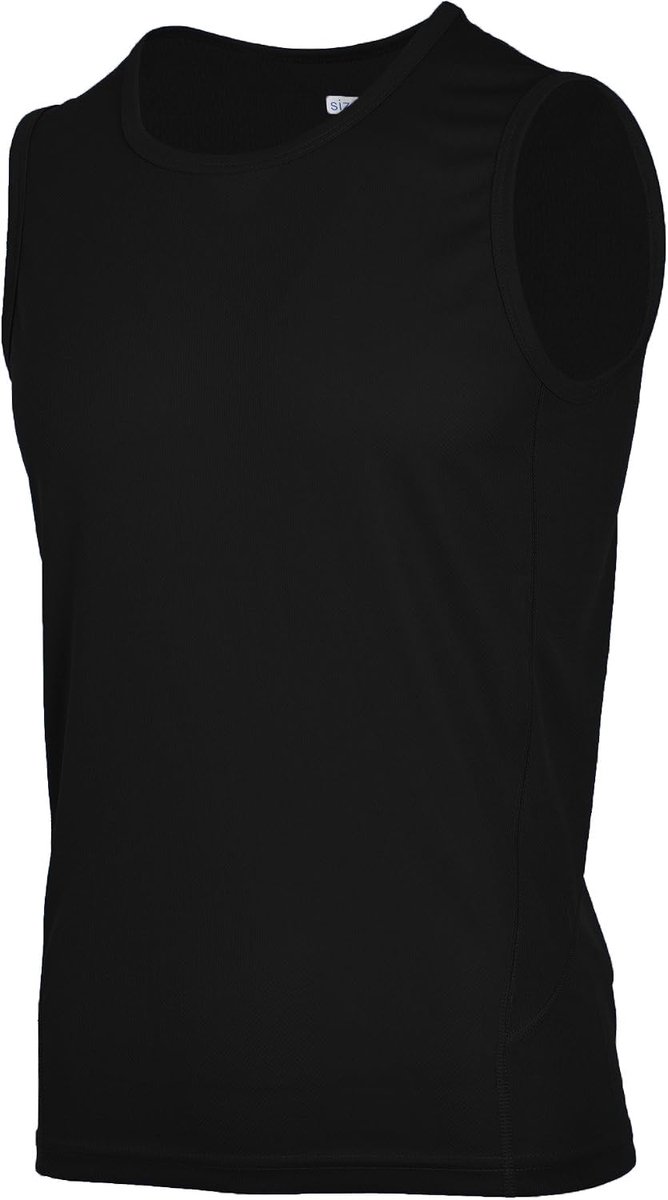Tanktop voor heren, mouwloos T-shirt, wielersport, hardlopen, loopshirt, functioneel ondergoed, sneldrogend, mouwloos shirt