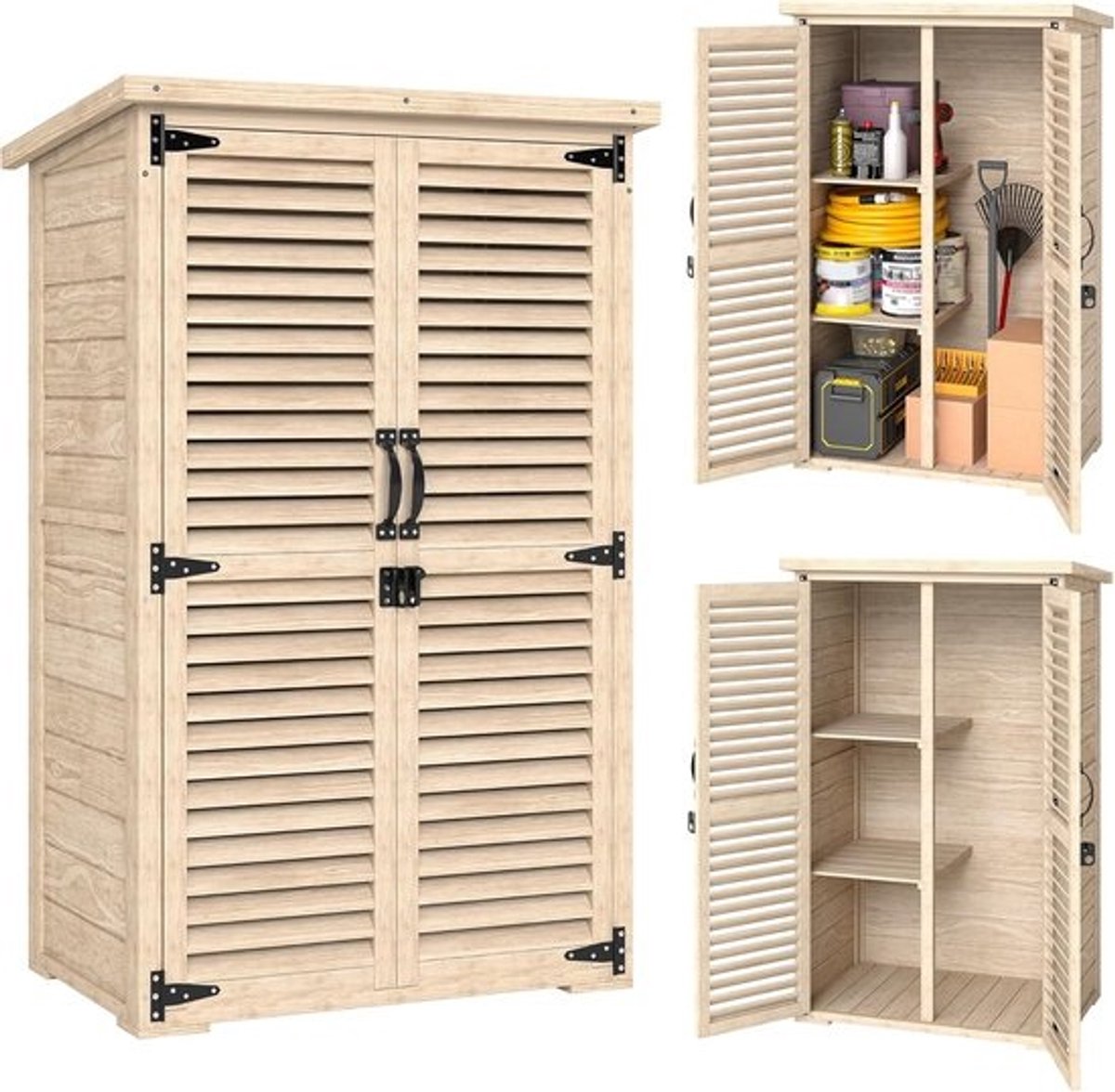 Houten - Tuinhuis - Tuinschuur - Buitenschuur - Tuinopslagbox
