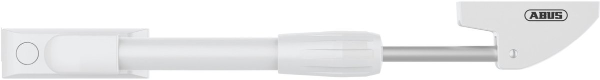 ABUS FFS4085 telescopisch magazijn, opening naar buiten, wit, 20 cm