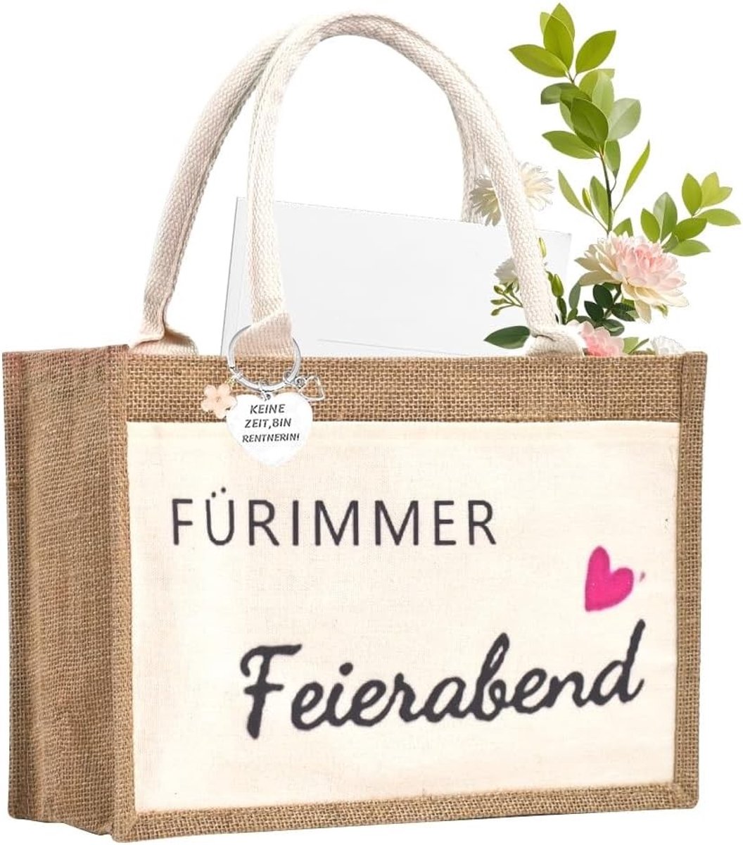 Cadeauset van jute voor vrouwen, ideaal voor speciale gelegenheden en duurzame geschenken