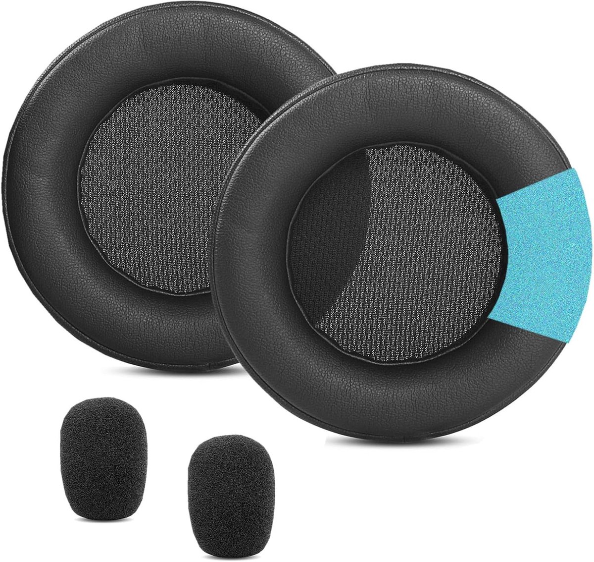 Ear Pads Ear Pads Kit Compatible with Corsair Virtuoso RGB Wireless SE Gaming/Virtuoso XT Headphones Protein Leather - ShopVlot