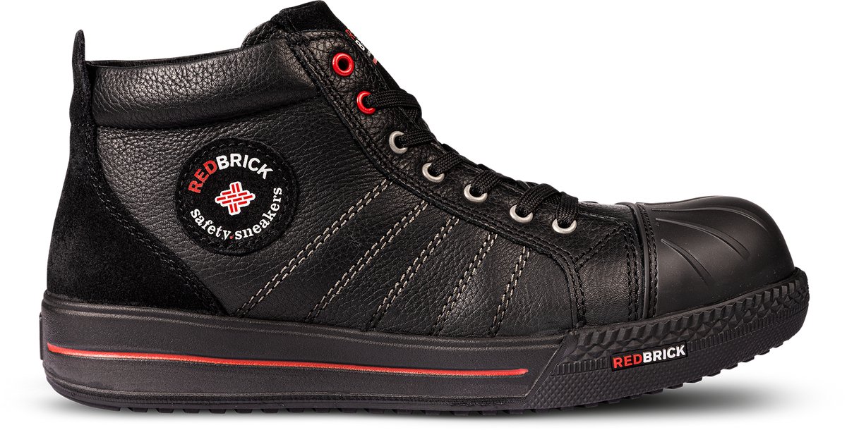 RedBrick Onyx Werkschoenen - Hoog model - S3 - Maat 40 - Zwart