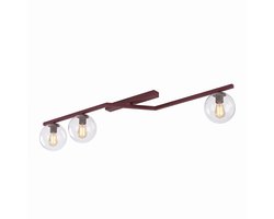 NATON 3 BURGUNDY TRANSPARENT