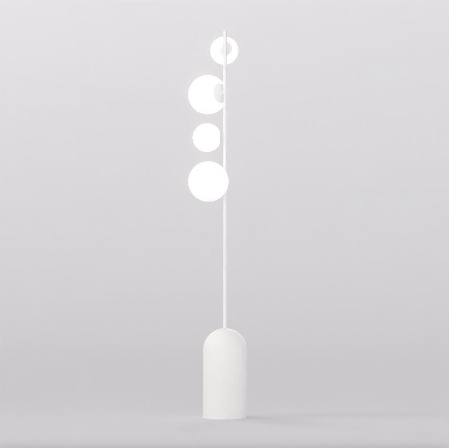 Emibig ETNO LP4 WHITE - Minimalistische vloerlamp voor elke ruimte