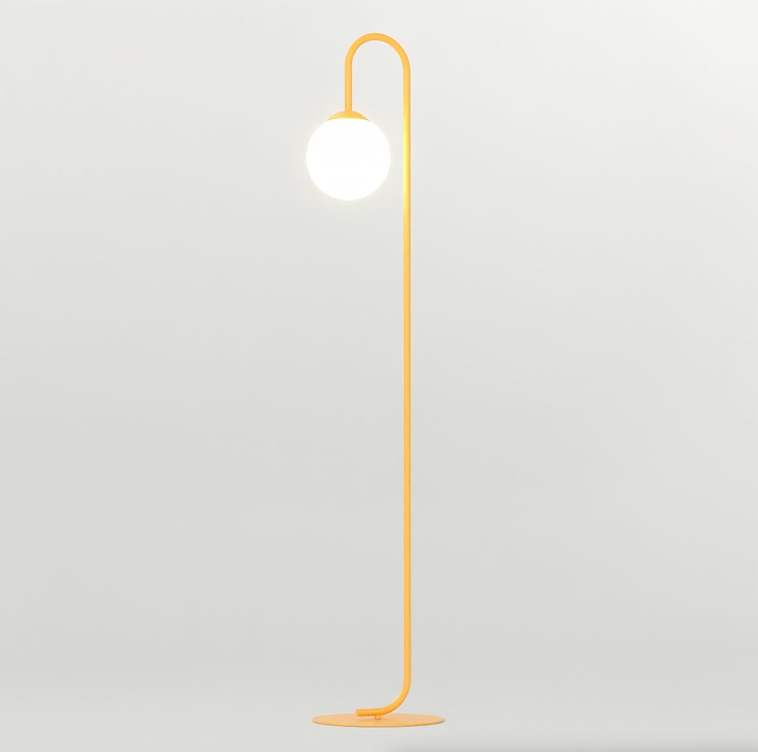 Emibig FLOR LP1 ORANGE - Minimalistische vloerlamp voor elke ruimte