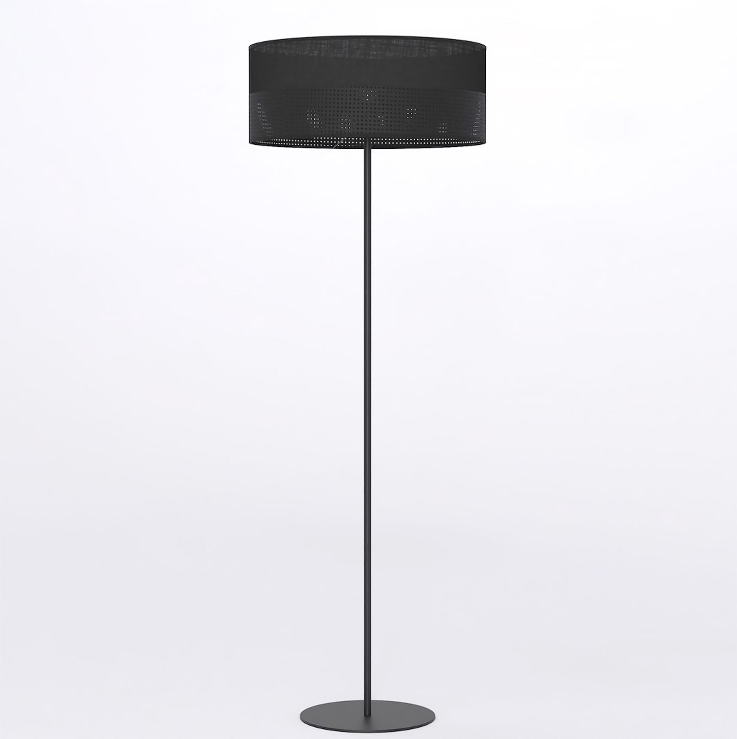 Emibig KARBON LP1 BLACK - Minimalistische vloerlamp voor elke ruimte