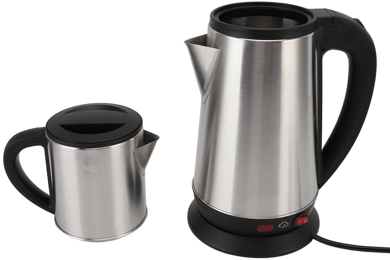 Elektrische Turkse Waterkoker - Met theepot - RVS - 1,7 liter inhoud