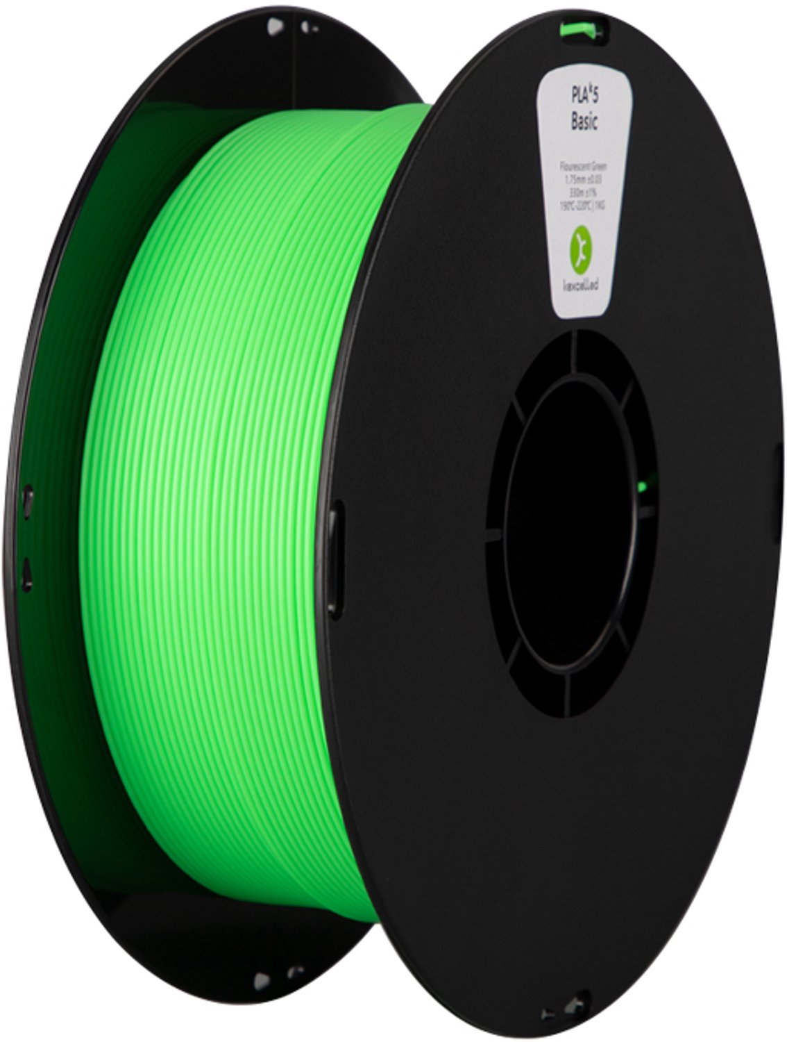 Kexcelled PLA Fluoriserend Groen/Fluorescent Green 1.75mm 1kg 3D Printer filament