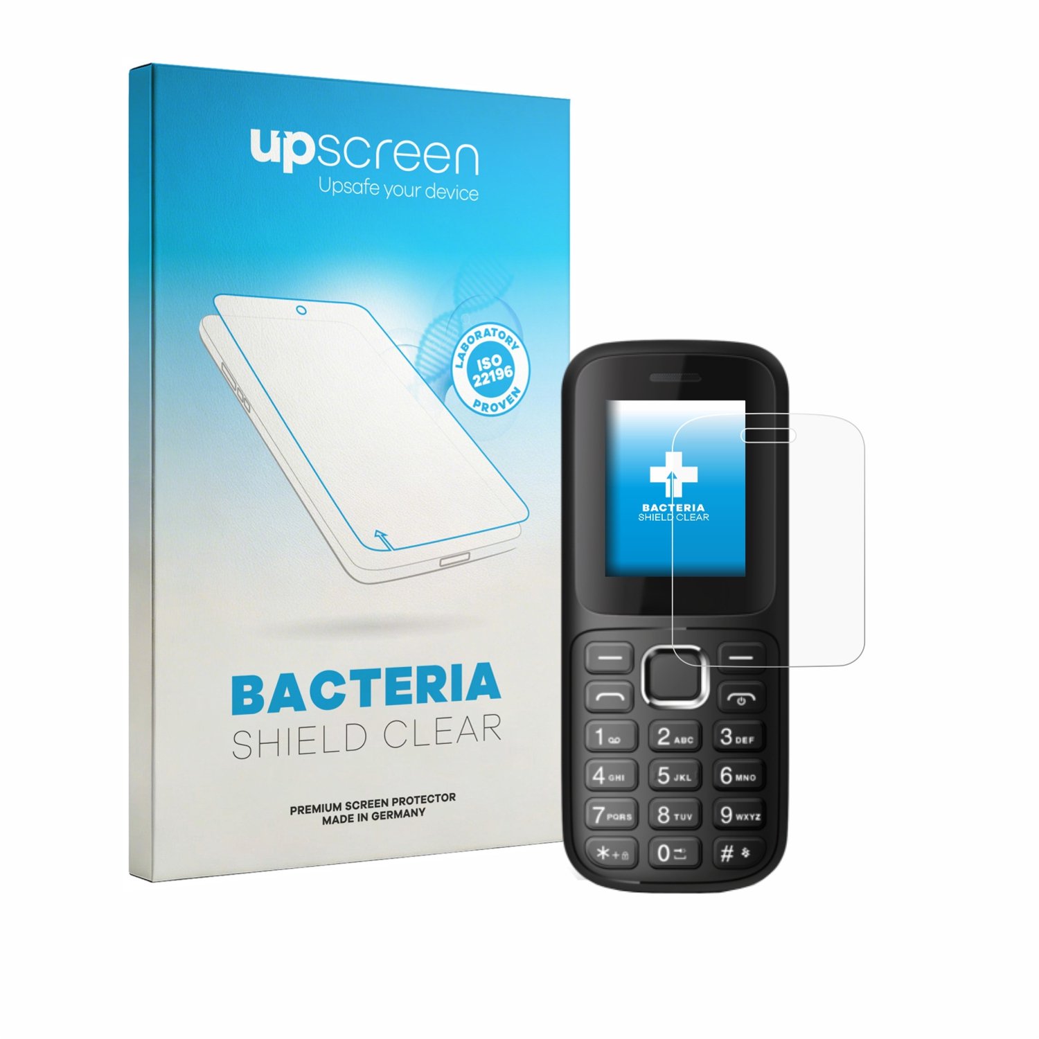 upscreen - Screenprotector voor Emporia emporiaFN313 - Folie Beschermfolie transparant antibacterieel