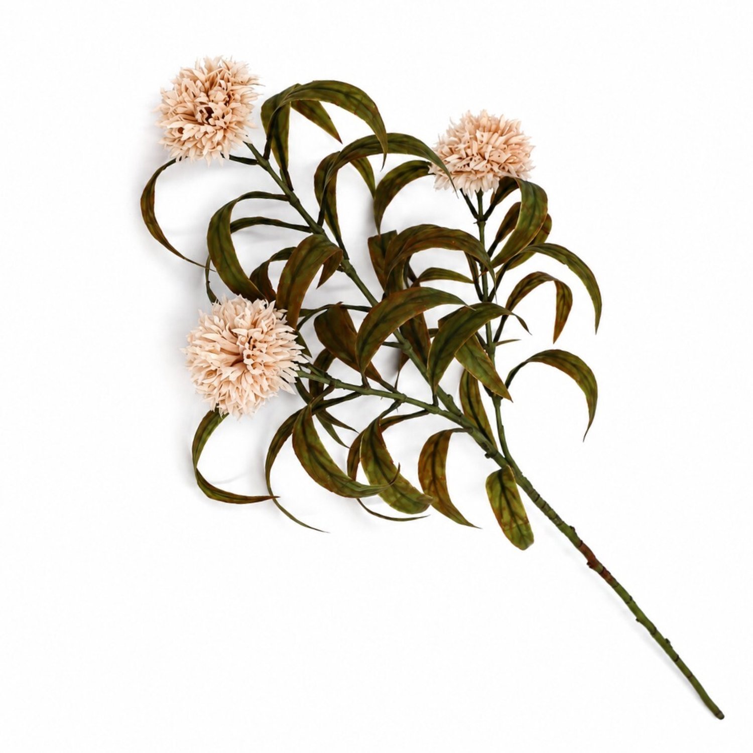 Kunstbloem Wilde Chrysant 80cm off-white