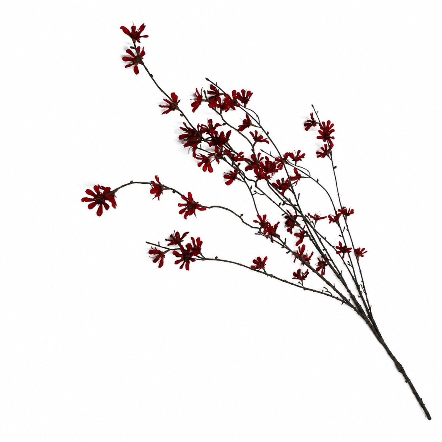 Pruimenbloesemtak 124cm burgundy