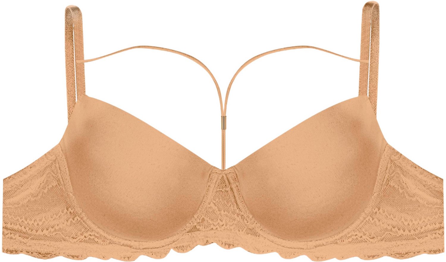 ESOTIQ Nayu - Push-upbeha - 65G - Satijnen microvezel - Katoenen voering Amber