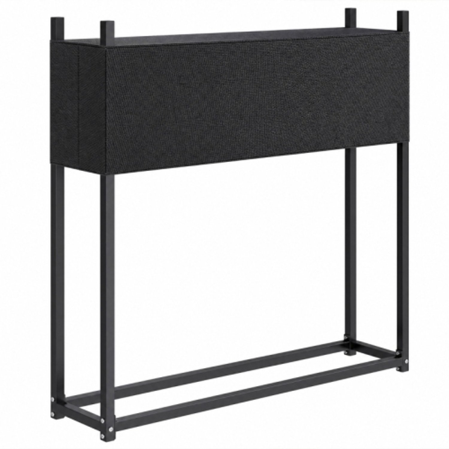 Brandhoutrek 106 x 25 x 113 cm stalen frame tot 250 kg inclusief 600D oxford hoes zwart