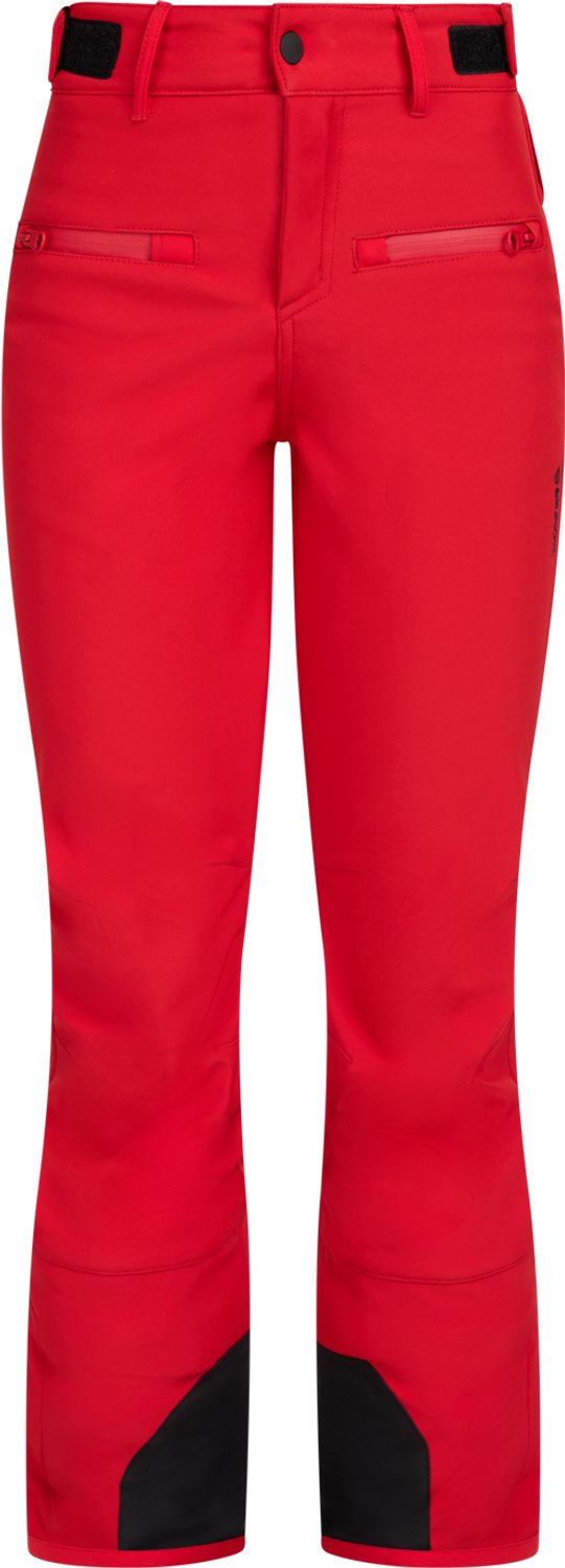 Brunotti Coldlaky Softshell Ski Broek Meisjes True Slim fit Fleece Lining 10K Waterproof Rood