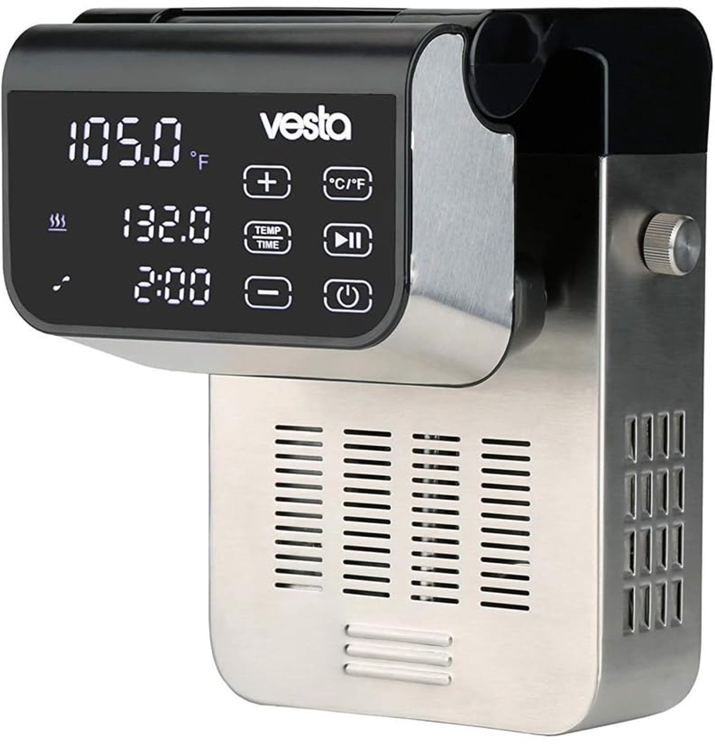 Imersa Expert SV320 Professionele Thermocirculator Roner voor koken op lage Temperatuur | Inclusief Wi-Fi Control-app en timer | Zwarte vacuüm kookmachine