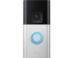 Ring Battery Video Doorbell Plus - slimme deurbel - top tot teen zicht - batterij - 1536p HD+ video