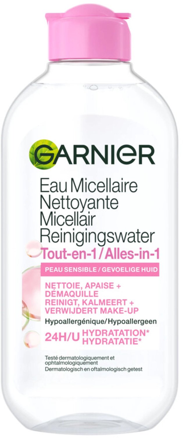 Garnier SkinActive Micellair Reinigingswater voor de Gevoelige Huid – Milde Gezichtsreiniging – Zachte Make-Up Remover - 200ml x6