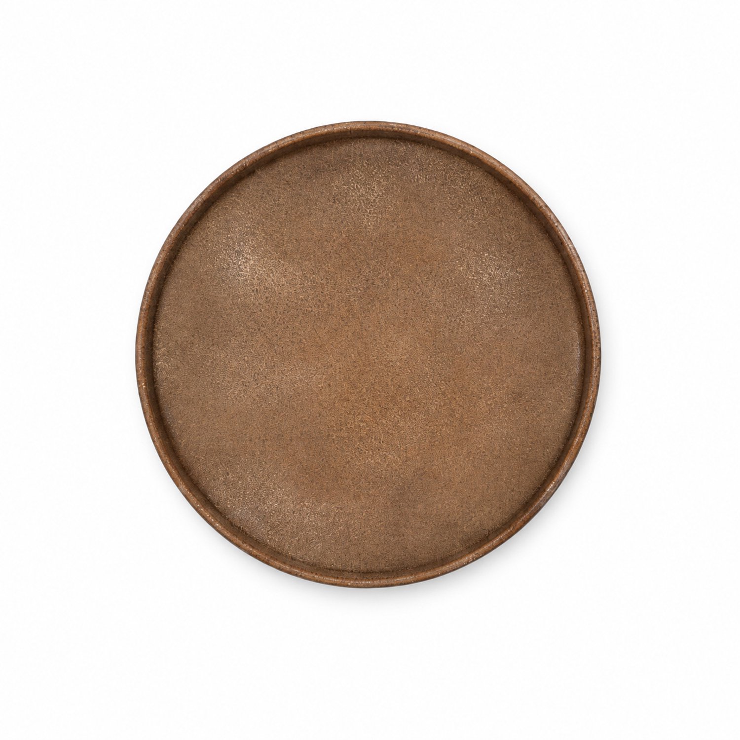 Daan Kromhout - Coaster - Dienblad - Tray - Brons - Bruin - Rustiek - Metaal - Met rand - 37x6cm
