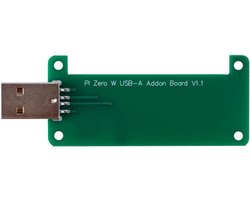 USB-adapterbord Raspberry Pi - uitbreidingsbord Zero 1.3 en Zero W - veelzijdige verbinding - eenvoudig te installeren - Luxento