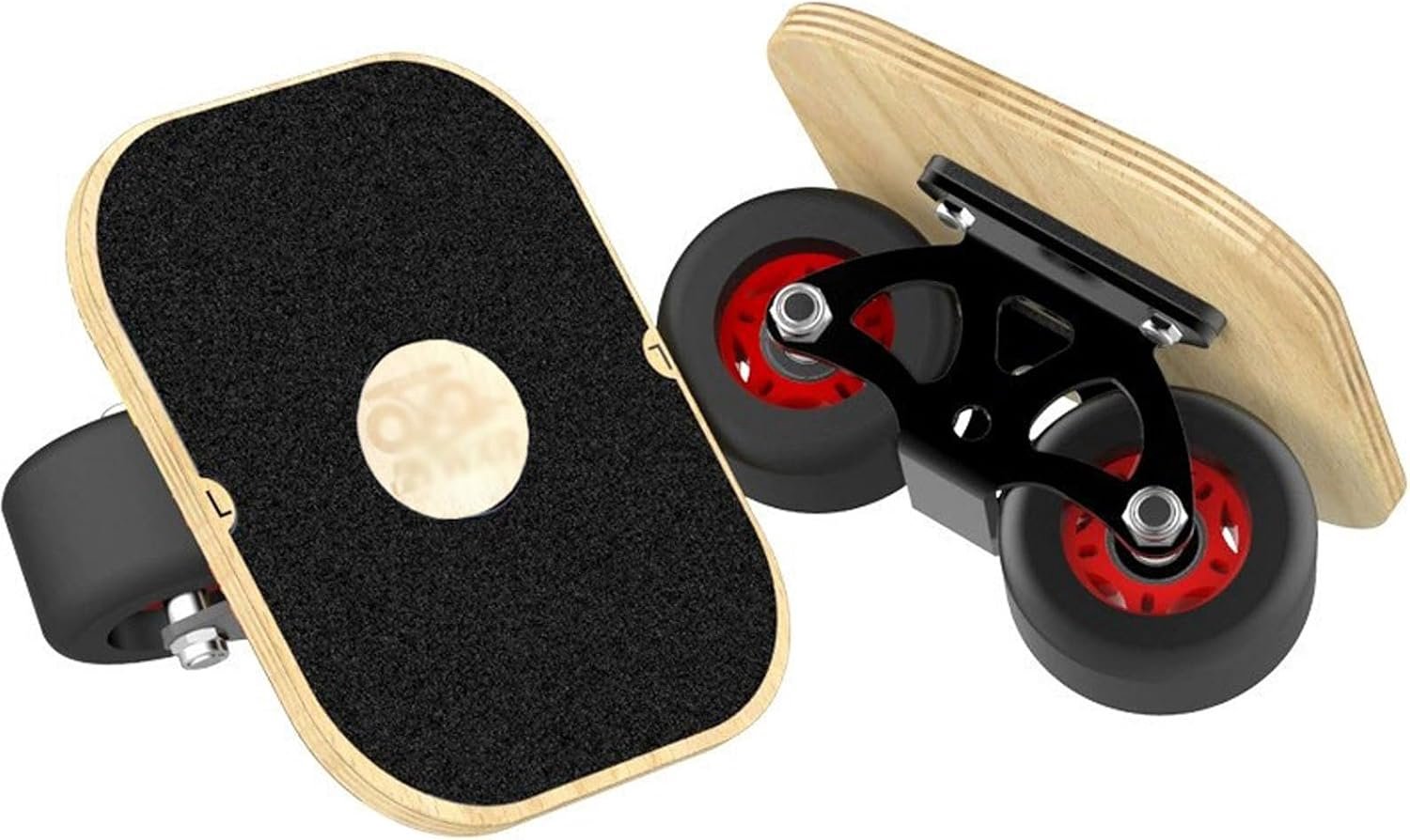 Roller Skate Plates with Maple Deck Drift Board with PU Wheels - ShopVlot