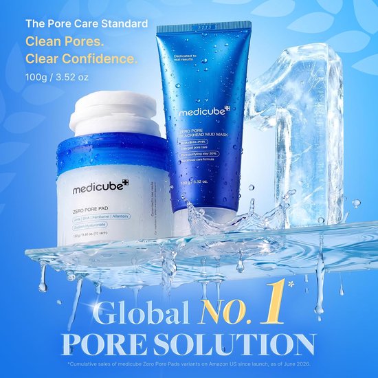 Medicube Zero Pore Blackhead Mud Mask Original 100g - Korean Skincare - Alle huidtypes - Acne - Poriën - Huidverzorging - Glass Skin — cadeau in Verzorging - foto 2