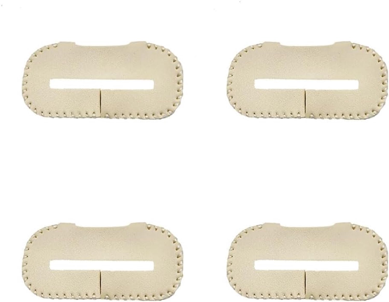 Pack of 4 Protective Case for Seat Belt Buckle, Safety Belt Clip Cover, Car, Standard Belt Buckle, Protective Cover - ShopVlot