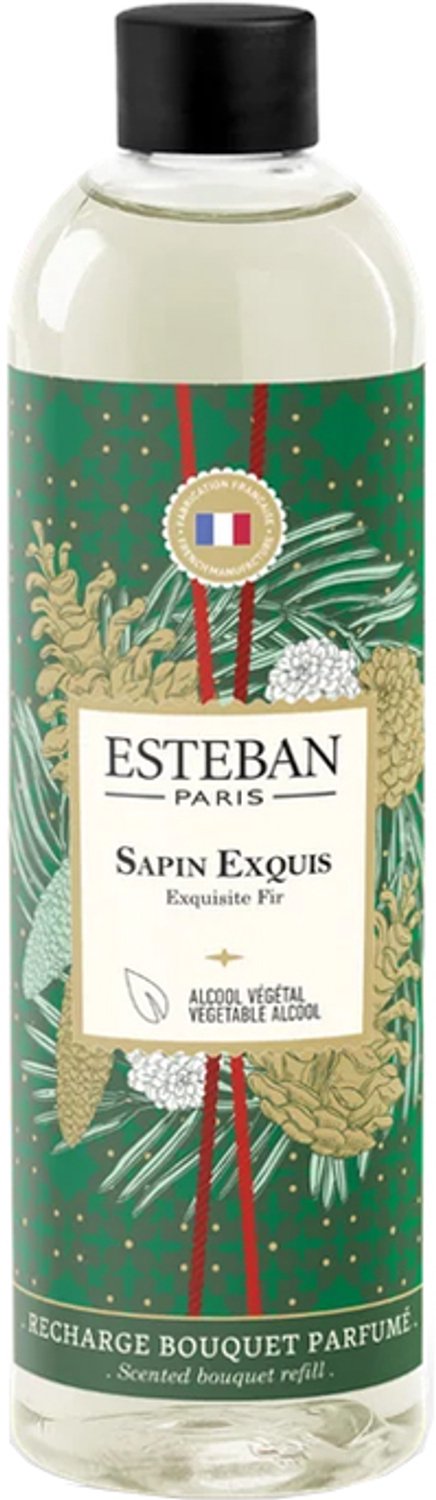 Esteban Kerst Sapin Exquis - Exquisite Fir Navulling Geurstokjes 250 ml