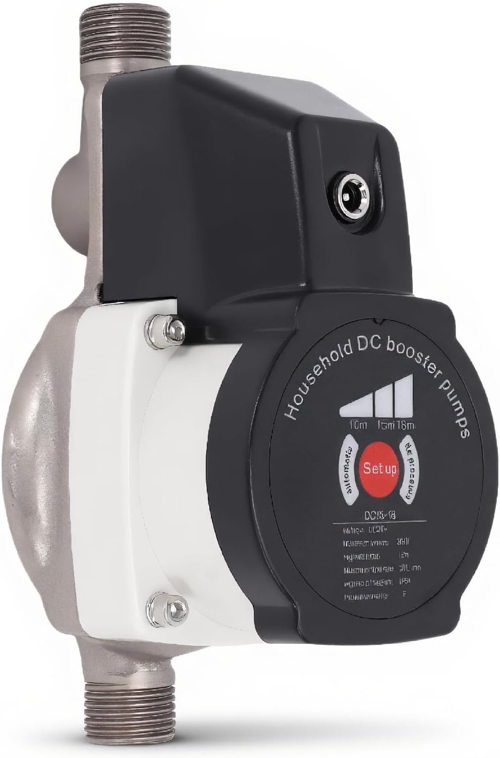 Automatic Water Pressure Booster Pump for Home, 80W Low Power and 36.2PSI Stable Pressure, 1/2 Inch NPT Interface - ShopVlot