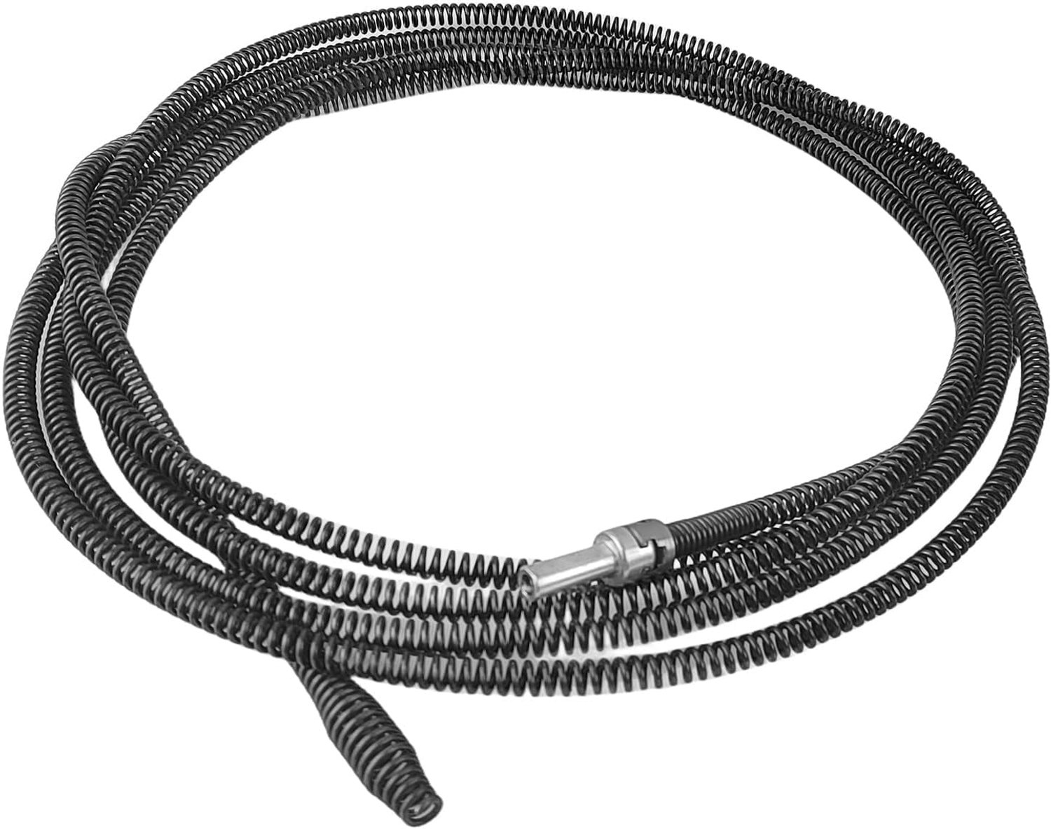 Afvoerreiniger 5 m x 10 mm - Professioneel drain kabel - Manganese staal - Voor gootsteen, douche, toilet - Luxento