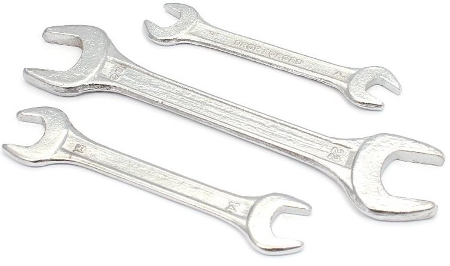 Kotarbau Platte Ringsleutel 6x7 mm, Koolstofstaal, 95 mm