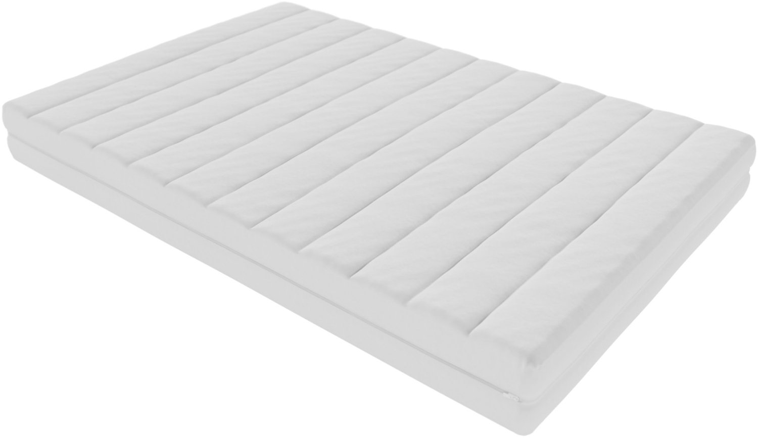 Toros Bedden Deluxe Matras Koudschuim 120x180 - Hybride 20cm dik - Bamboo Tijk - Stevig Wit