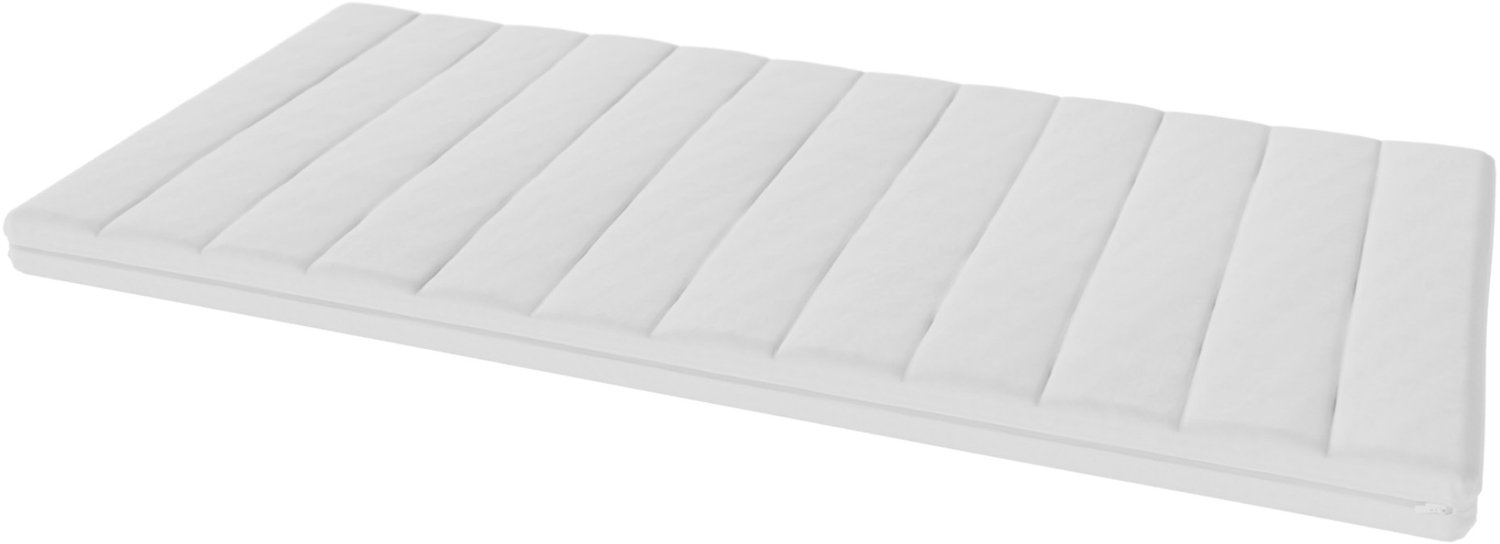 Toros Bedden Topdekmatras 90x190 - Topper Hotel XL - Koudschuim HR45 10cm dik - Luxe Tijk - 90x190 Wit