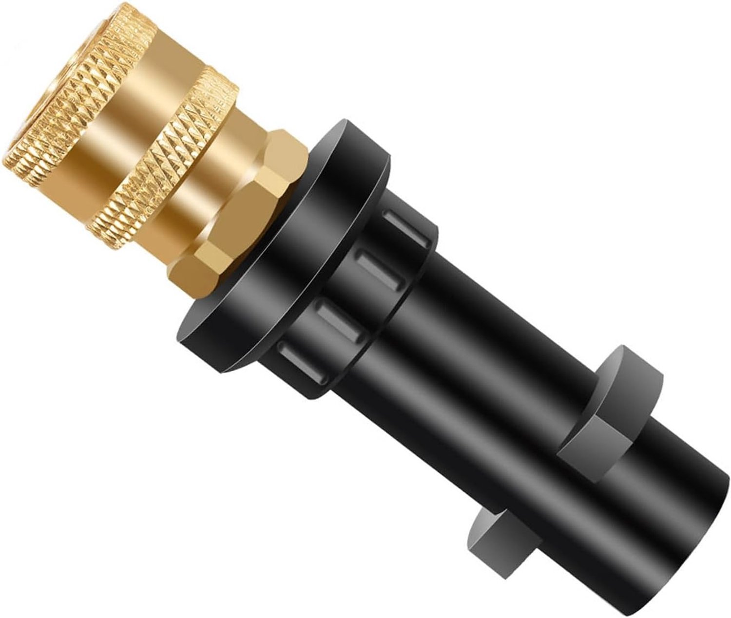 Hoge Druk Reiniger Adapter voor M22 en 1/4 Inch Messing Snelle Verbinding, Geschikt voor Karcher K Series K2 t/m K7, Voor Eenvoudig Gebruik en Efficiënte Reiniging