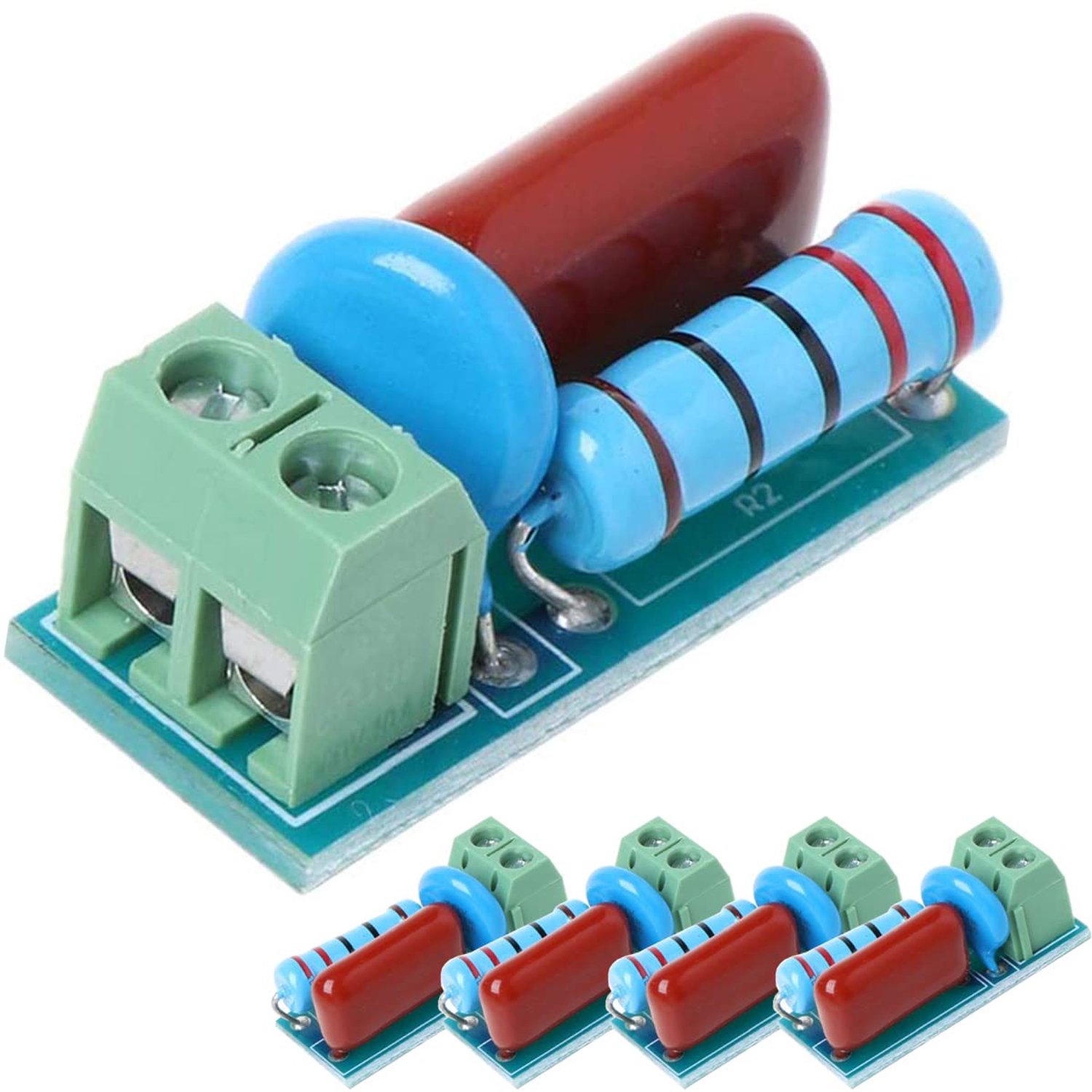 RC Snubber/Absorption Circuit Module, Relay Contact Protection Relay Thyristor Resistor Surge Thyristor, DC 5-400V - ShopVlot