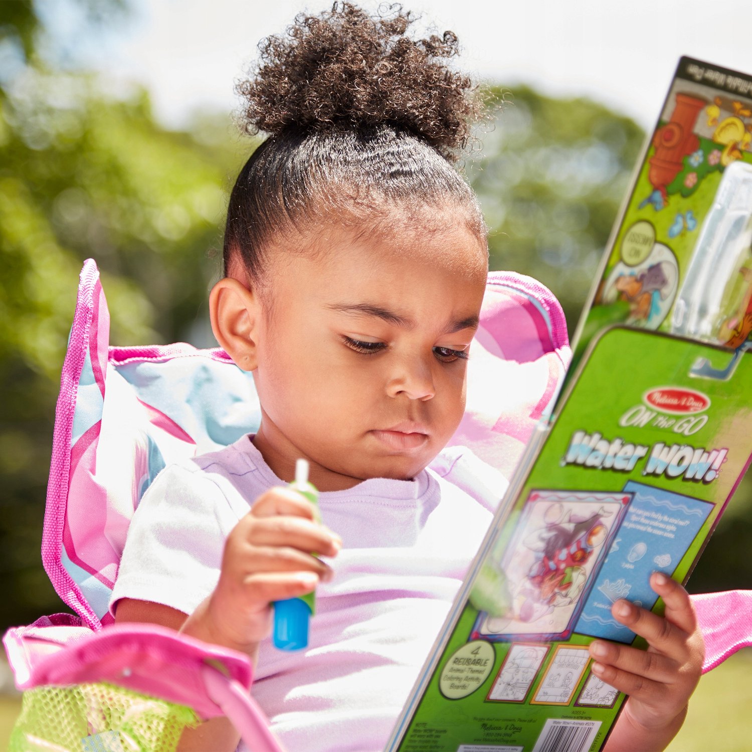 Melissa & Doug – Water WOW! Waterkleurboek – Dieren – Herbruikbaar — afbeelding 5