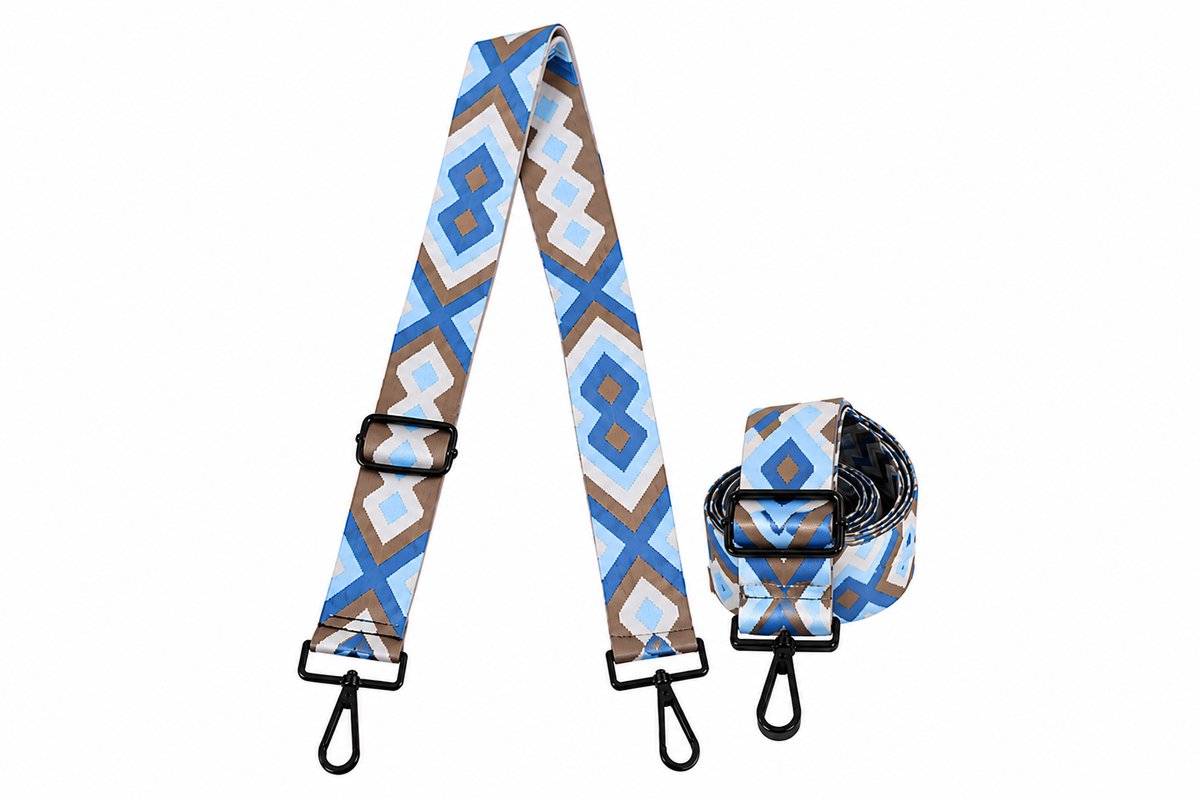 Bag strap - Festival tassenriem - Schouderband - Schouderriem tas - Tassen riem - Tas hengsel - Tassen band - gitaar strap - cameratas band - cross body - verstelbare riem - bag belt - handtas bandje - diversen kleuren
