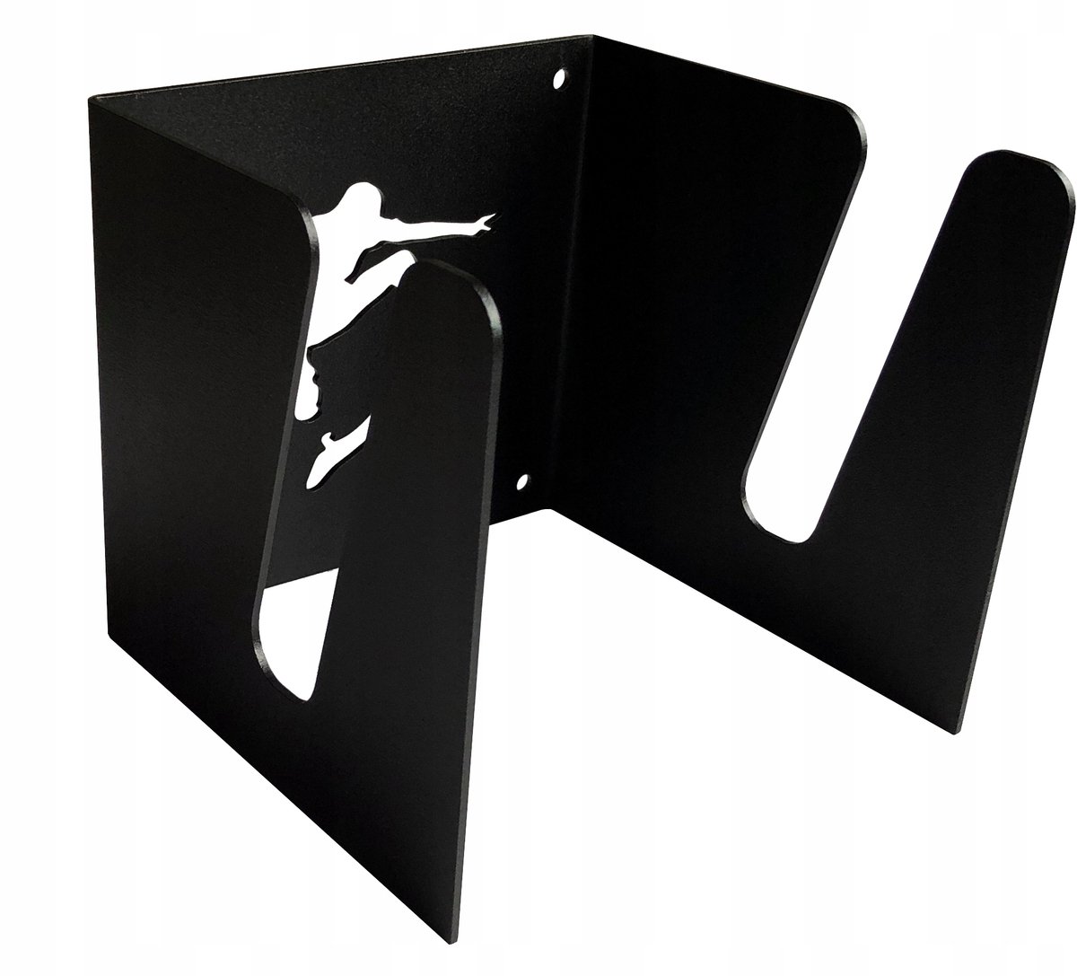Stevige Metalen Zwarte Wandhouder voor Skateboard