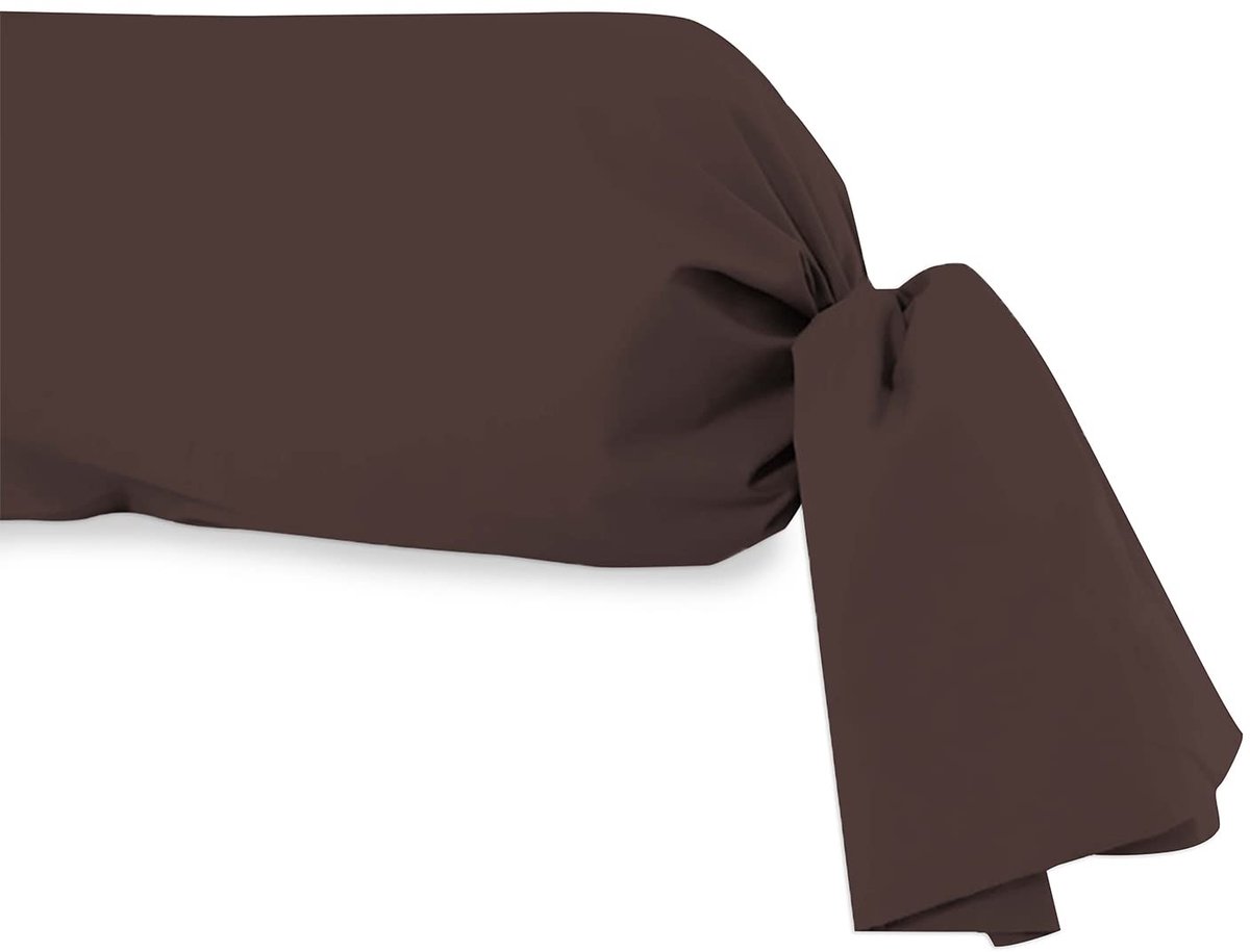 Soleil d'Ocre snee van Bolster, Katoen, Bruin, 45 x 185 cm - ShopVlot