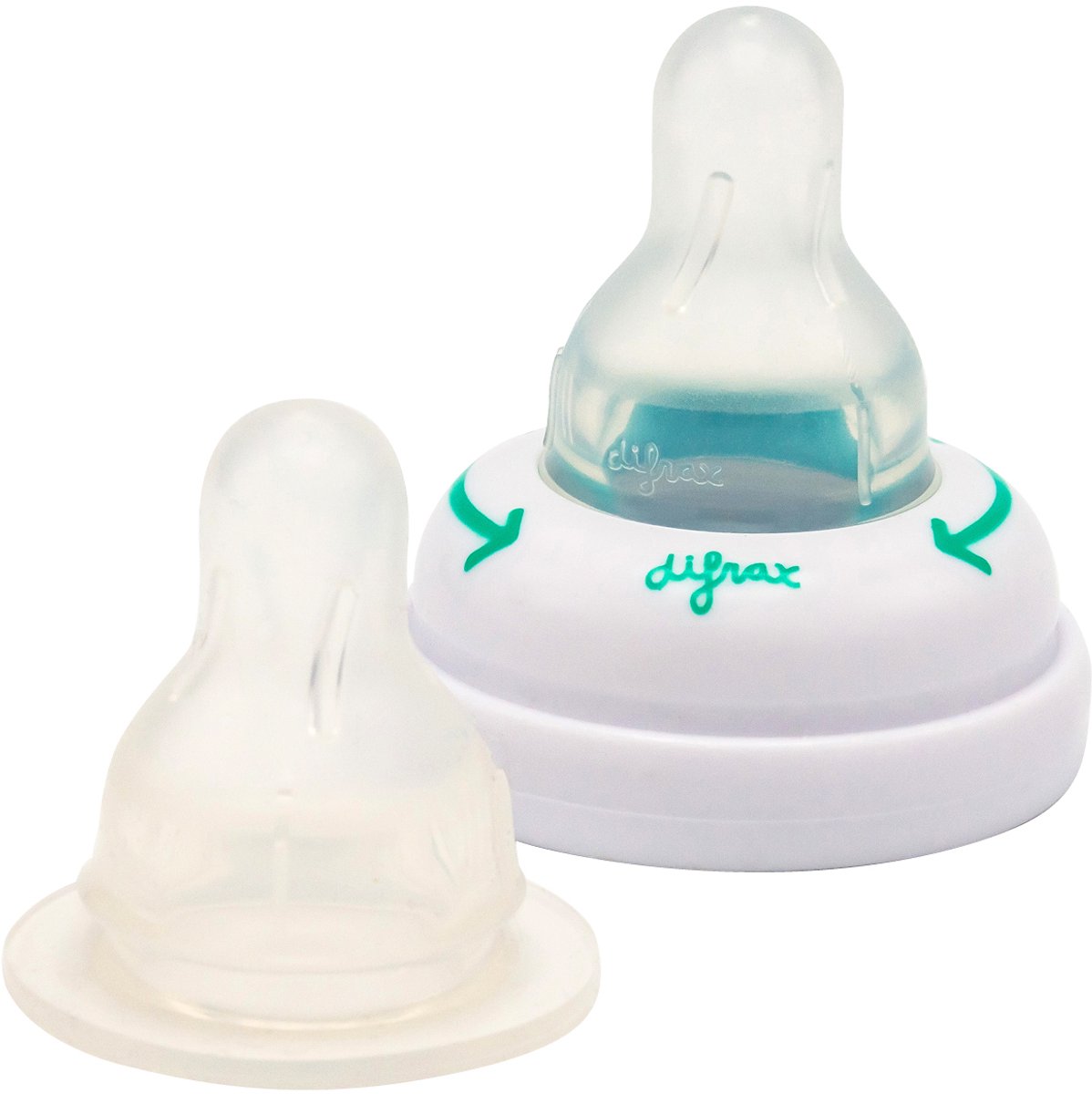 Difrax 1-2-3 Ring Doseerspeen Natural - Extra Small