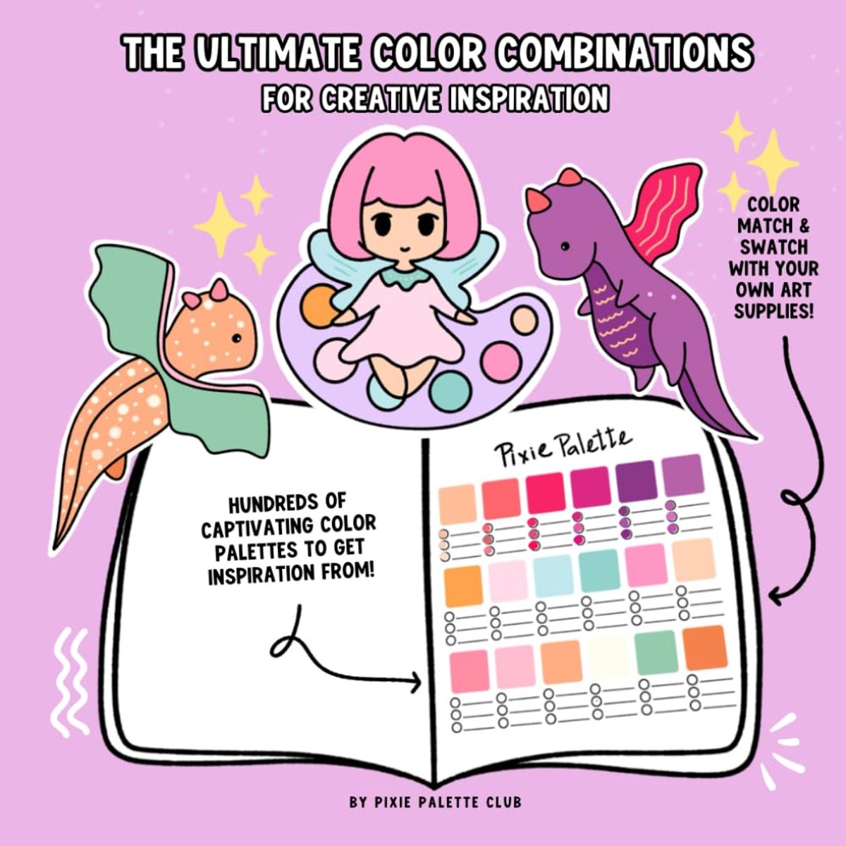THE ULTIMATE COLOR COMBINATIONS FOR CREATIVE INSPIRATION: Color Palettes for Artists & Hobbyists - ShopVlot