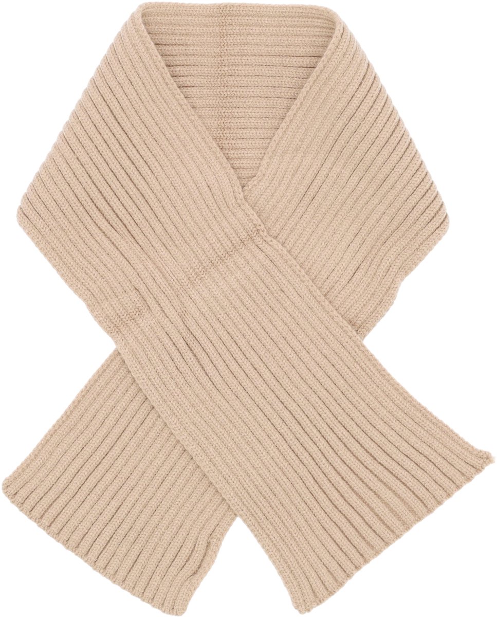 Puck Knit Sjaal - Sand