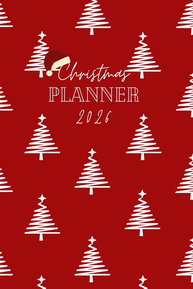 Christmas December Festive Planner 2026. Ultimate planner organiser diary for presents, cards, December, events - ShopVlot