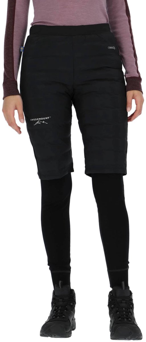 Swedemount Thermische Isolatie Shorts – Dames outdoor shorts Zwart