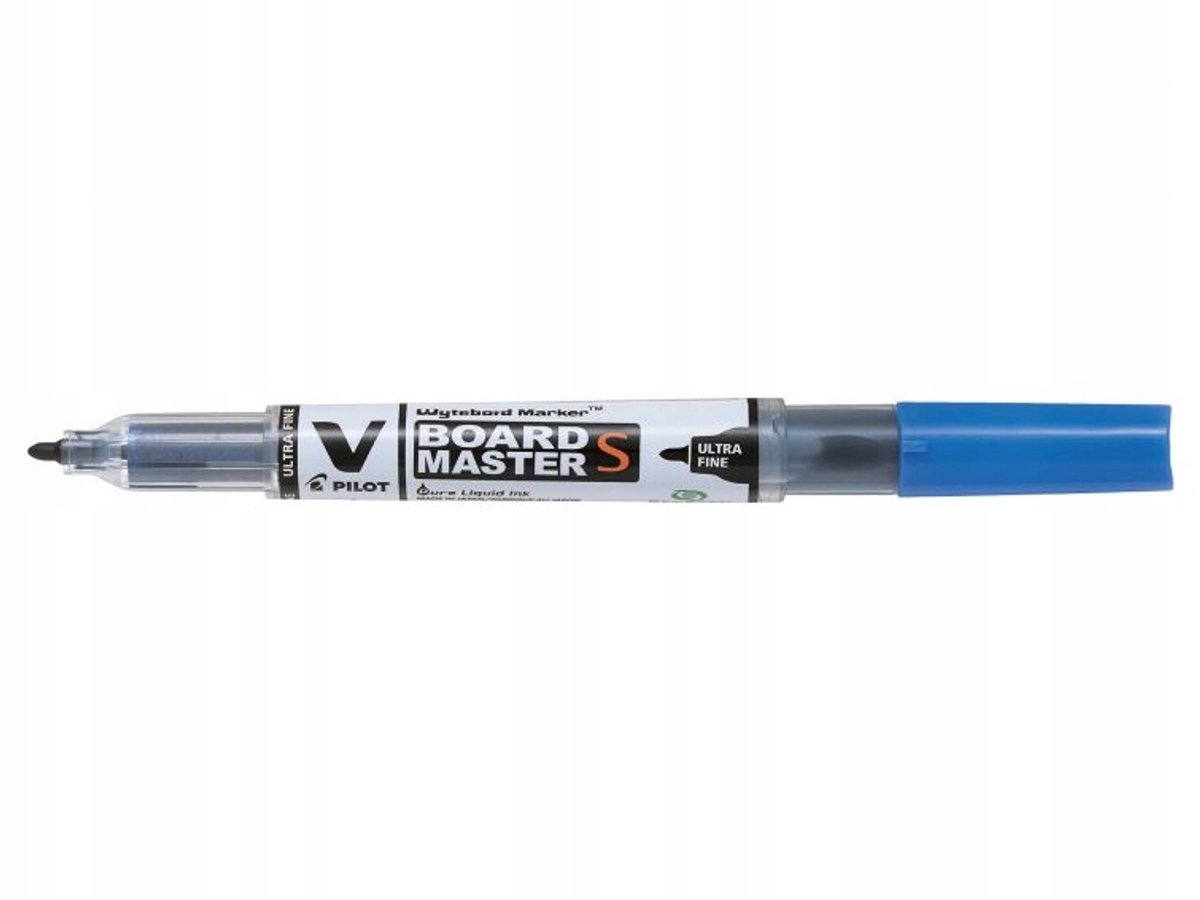 PILOT V-BOARD MASTER S Marker, Blauw, Eco-vriendelijk, 3.5mm