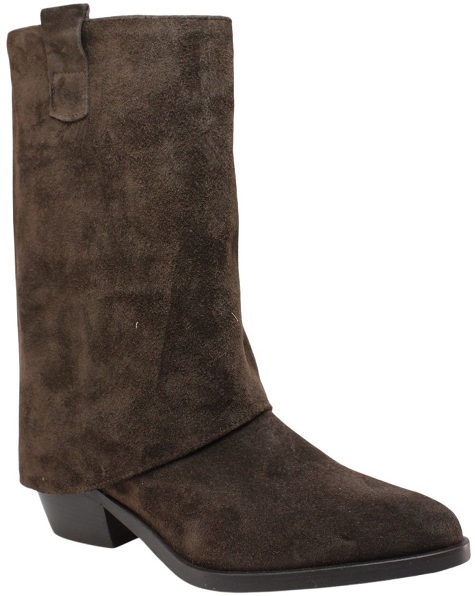 Sofia Len - Schoenen - Donkerbruin - Vrouwen - Maat 38 -