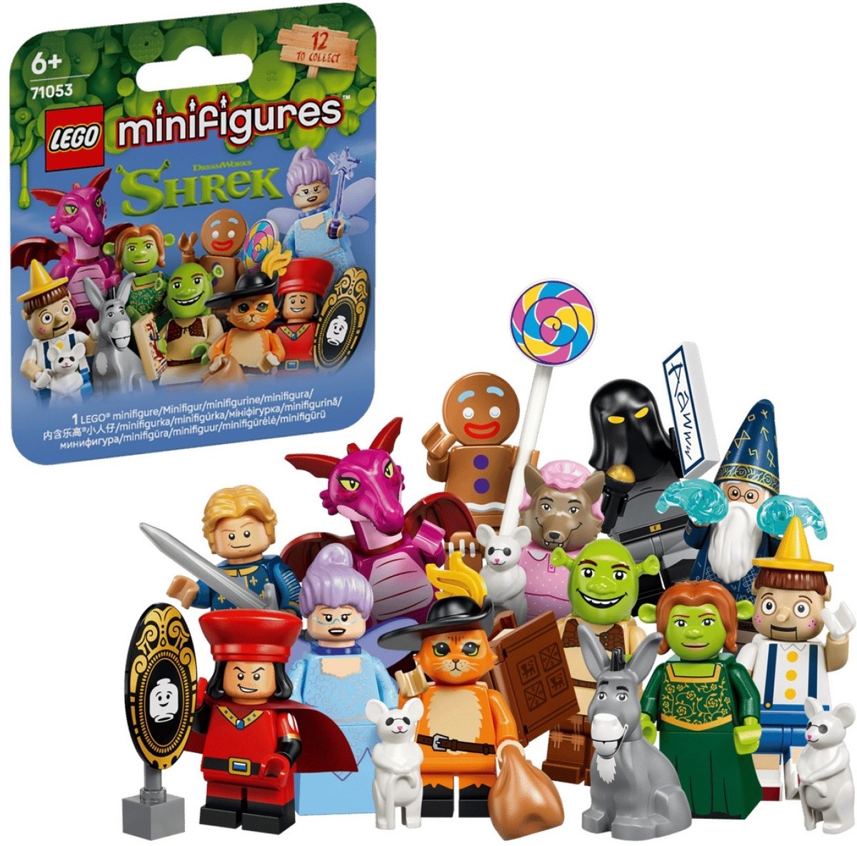 LEGO Minifiguren Shrek Serie Verrassingsdoosje met Personage uit Film 71053