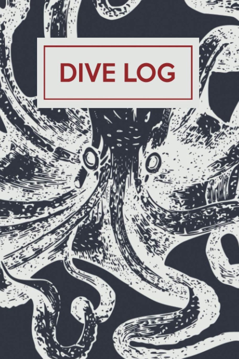 Dive Log: Scuba Diving Log Book for Scuba Divers - Track and Record Over 100 Dives - ShopVlot