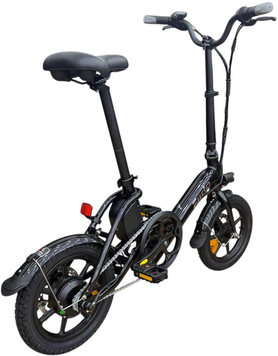 Fiido D3 Pro - Elektrische Vouwfiets - Zwart - 14 inch — afbeelding 4