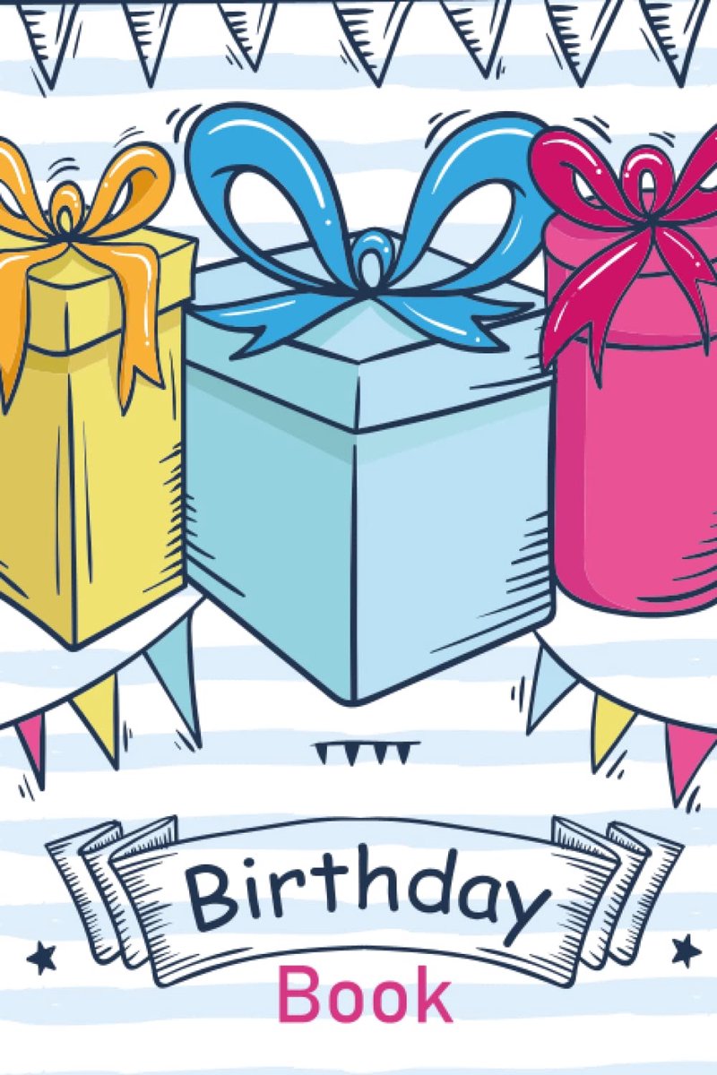 Birthday Book: Important Date Reminder Journal / Diary, Month By Month Recording of Birthdays, Anniversaries - ShopVlot