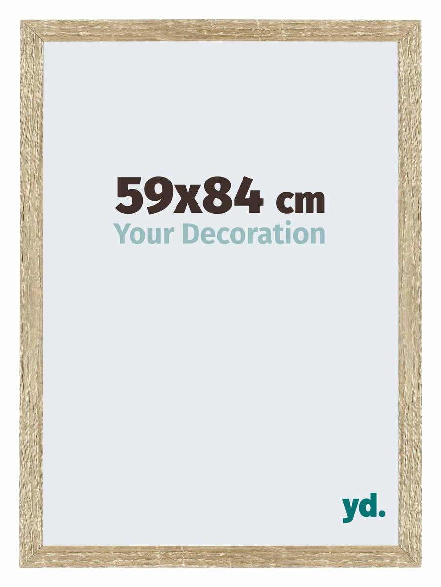 yd. Your Decoration - Fotolijst 59x84 cm - MDF - Sonoma Eiken - Mura